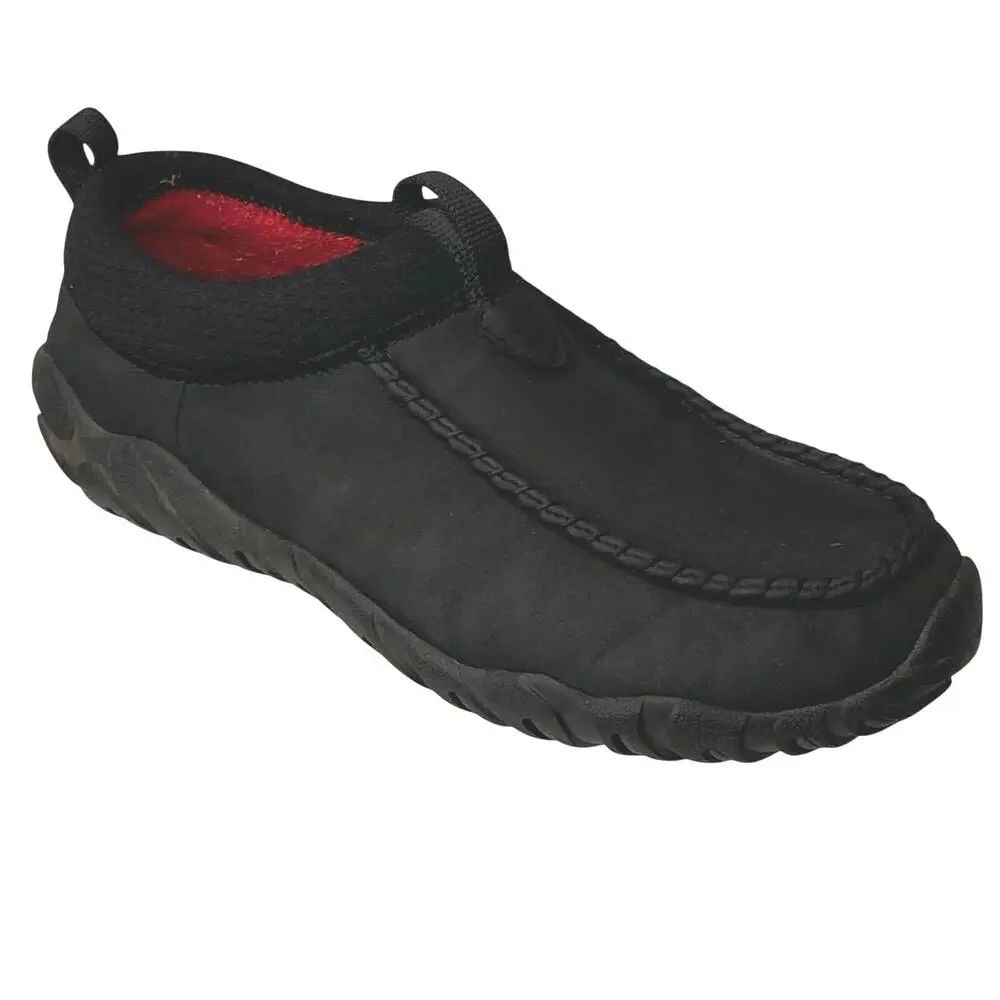 Teva ReEmber Terrain Nubuck Mules Shoes Black Suede